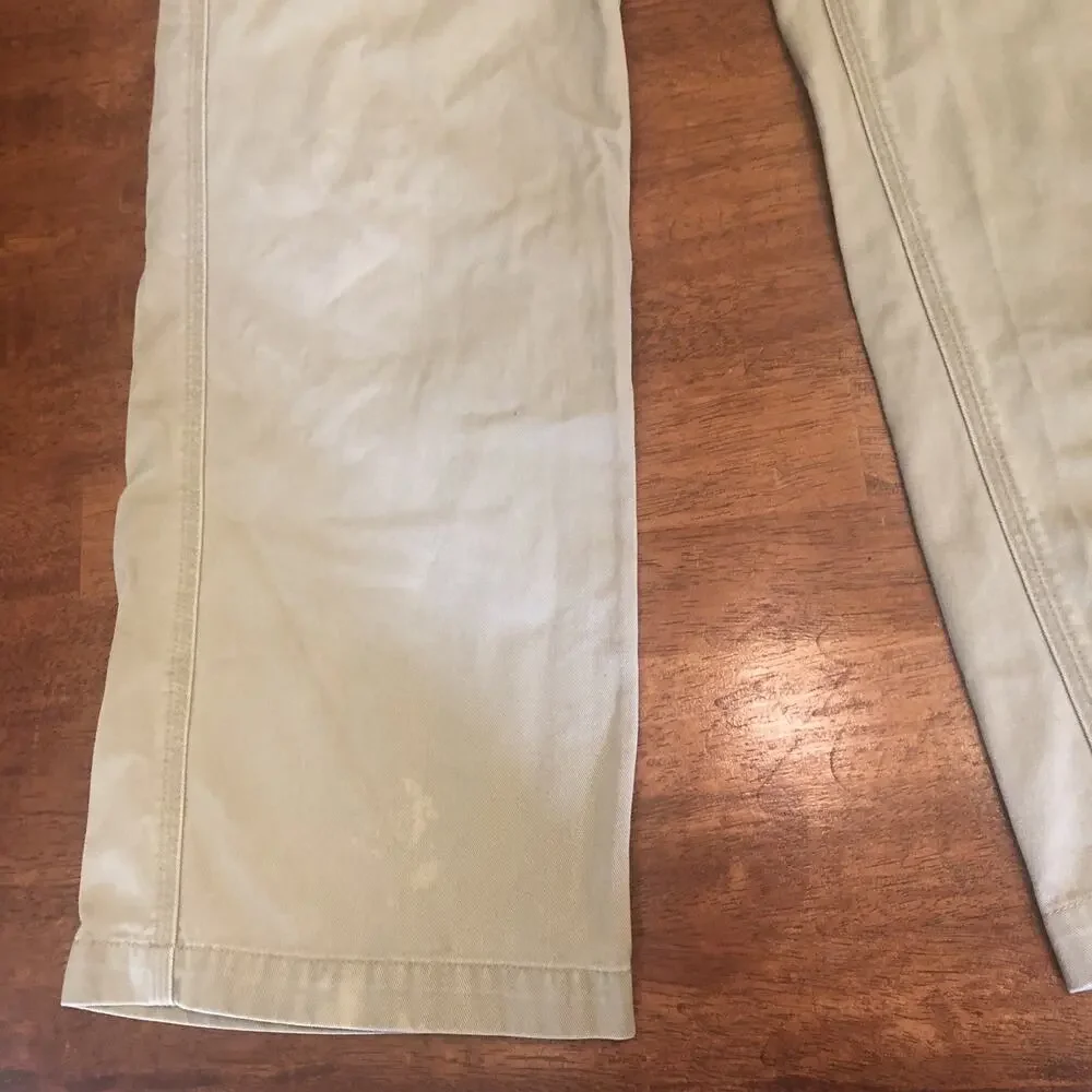 The North Face Beige Khaki Pants Men Sz 32 X30 Outdoors Gorpcore Hiking Climbing